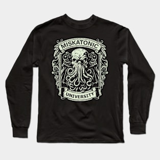 Cthulhu Miskatonic University Long Sleeve T-Shirt